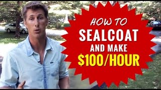 MAKE 1000 Per Day  START A DRIVEWAY SEALCOATING BUSINESS [upl. by Eyma140]