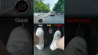 Keep accelerating while driving manual automobiles skill tips learncar driving [upl. by Eseuqram]