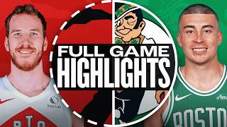 RAPTORS at CELTICS  NBA PRESEASON FULL GAME HIGHLIGHTS  October 13 2024 [upl. by Selhorst]