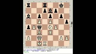 Stockfish 17 vs Texel 111  Kings Pawn Sicilian Defense chess [upl. by Scornik]