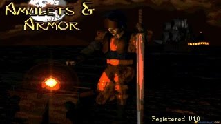 Amulets amp Armor gameplay PC Game 1997 [upl. by Eelahc595]