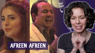 So many chills Firsttime reaction to quotAfreen Afreenquot feat Rahat Fateh Ali Khan amp Momina Mustehsan [upl. by Avan997]