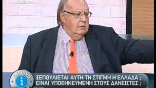 Ο Θεόδωρος Πάγκαλος στην εκπομπή quotΠρωινό ΑΝΤ1quot 171011 [upl. by Ennavoj]