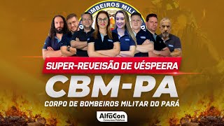 Concurso Bombeiro PA 2024  Revisão de Véspera  AlfaCon [upl. by Aidnahs]