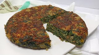 FÁCIL TORTILLA DE ACELGA 🥬súper nutritiva Receta casera [upl. by Sitelc]