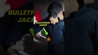 How bulletproof jackets work shorts viralvideo viral bulletproof [upl. by Onailime588]