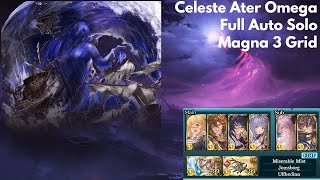 Granblue Fantasy Celeste Ater Omega Full Auto Omega 3 Grid [upl. by Paryavi195]