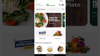 Food delivery app ui [upl. by Airad24]