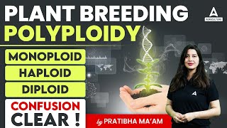 Polyploidy  Plant Breeding  Short Concepts of Plant Breeding  By Pratibha Mam [upl. by Meingolda]