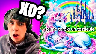 VIENDO TIKTOKS MUY RAROS xdd [upl. by Yanad]