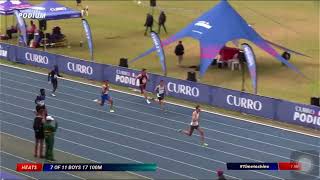 Leendert Koekemoer100m 1087 27 Sept 2023 Curro Podium Regionals [upl. by Lennahc276]