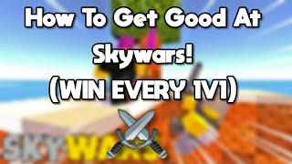 How To Get Good At Skywars WIN EVERY 1V1 BEST TRICKS amp TIPS  🏹 ROBLOX SKYWARS⚔️ READ DESC [upl. by Naerol]