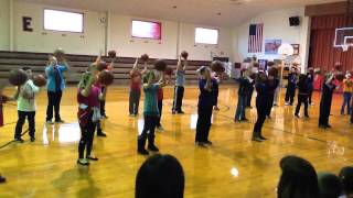 5th Grade Music  Eye of the Tiger  Windom Elementary Windom KS [upl. by Pen140]