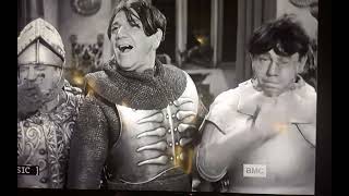 The Three Stooges  Squareheads Of The Round Table 1948 Intro and Outro on AMC [upl. by Vittoria]