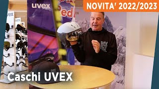 Uvex  Novità Caschi da sci 20222023 [upl. by Guinevere180]