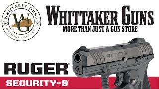 Ruger Security9 Pistol Review  Whittaker Guns [upl. by Arabrab775]