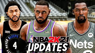 NBA 2K21  CURRENTGEN UPDATES TODAY BIG JERSEY UPDATE KNICKS CITY amp EARNED JERSEYS ADDED TODAY [upl. by Ariaic]