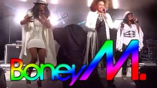 Boney M en concert  Hooray Hooray [upl. by Ellehcan896]