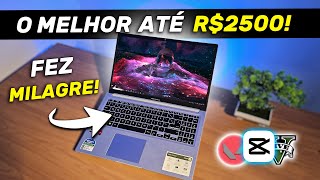 MELHOR Notebook CUSTO BENEFÍCIO ATÉ 2500 REAIS EM 2024 [upl. by Larrabee880]