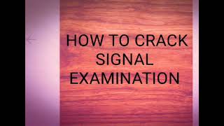 SIGNAL EXAM TIPS MMD [upl. by Eyaf643]