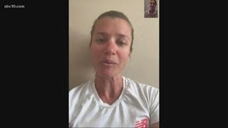 Olympic hopeful Kim Conley on the decision to postpone the 2020 Tokyo Summer Olympics  Coronavirus [upl. by Most]