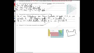 QUESTÃO 6 DISTRIBUIÇÃO ELETRÔNICA E PROPRIEDADES PERIÓDICAS  ESPECÍFICA DE QUÍMICA UFPR 2019 [upl. by Llerut792]