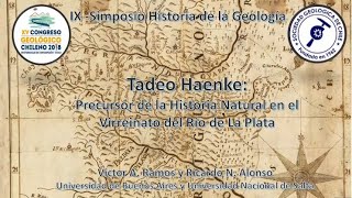 Tadeo Haenke primer naturalista del virreinato del Río de la Plata [upl. by Enyrb872]