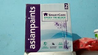 Smartcare EPOXY TRI BLOCK AsianPaints application  Local Vaniyambadi Painters [upl. by Ayiram]