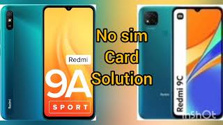 Redmi 9a9c No sim card solution  Mi 9a no sim card problem  Mi 9c no sim card solution [upl. by Aliber324]