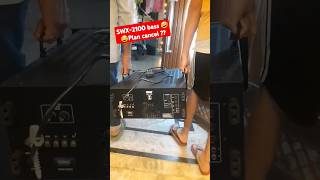 Ahuja SWX2100 original dual bass speaker 100 run with UBA 1300 amplifier [upl. by Yelkao]