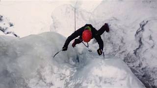 Ice climbing in Norway Rjukan 2020 [upl. by Wernher]