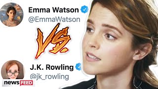 Emma Watson RESPONDS To JK Rowling [upl. by Samaj110]