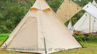 Indianstyle tent Supplier China Good Wholesale Price [upl. by Asyar]