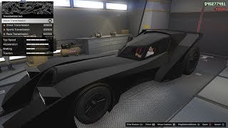 GTA 5  DLC Vehicle Customization Vigilante Batmobile [upl. by Aissila856]