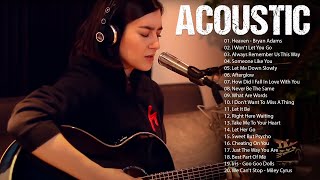 Top New English Acoustic Songs 2023  The Best Acoustic Cover of Popular Songs of All Time [upl. by Capp]