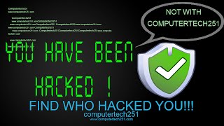 How to find if someone hacked your computer HD [upl. by Selena]