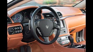 Maserati GranTurismo Interior Walk Around [upl. by Varhol865]