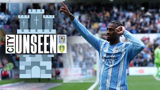 COVENTRY CITY BEAT LEEDS ⚡️ Haji and Ellis Simms score again  City Unseen  Leeds United H 📺 [upl. by Haldi558]