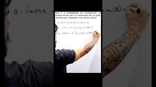 Probabilidade Condicional matematica [upl. by Eiralc]