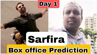 Sarfira Movie Box Office Prediction Day 1 [upl. by Agan]