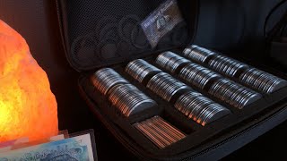 UNBOXING 10 Silver Britannia coins Filling up my Bullion Case [upl. by Imeaj814]