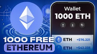 💸 1000 Free Ethereum Giveaway 🚀✨ [upl. by Trent]