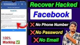 How to Recover Hacked Facebook Account 2024  Facebook Account Hacked how to Recover 2024 [upl. by Yhpos]