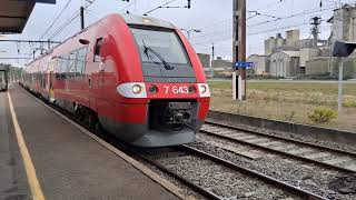 Arrivée de notre 2ème train LIO à destination de Toulouse Matabiau en gare de Castelnaudary [upl. by Lawley]