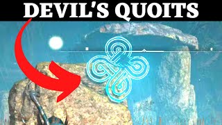 Devils Quoits Valhalla Standing Stones Puzzle Glowcestrescire Devils AC Assassins Creed Valhalla [upl. by Akinert]