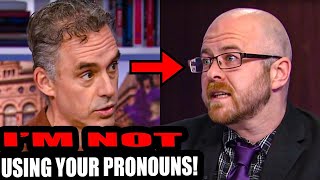 Jordan Peterson STUMPED A Trans Activist With A Simple Question On Pronouns [upl. by Shae]