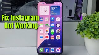 How to Fix Instagram Not Working on iPhone [upl. by Litton]