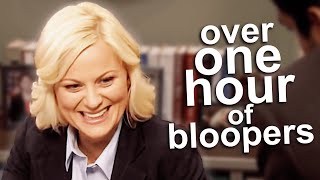 ALL The Bloopers from Parks amp Recreation  Comedy Bites [upl. by Thorwald]