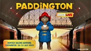 In search of Paddington Bear Paddington Lego Brick Live Displays Statue Paddington Station London [upl. by Clary]