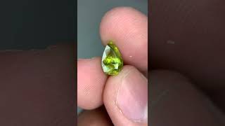 Green Color Titanite Sphene From Skardu Pakistan green greenscreen reddit life [upl. by Notned]